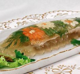 जिलेटिन के साथ जेली मछली: कैसे पकाएं, सबसे अच्छी रेसिपी जेली बटर मछली